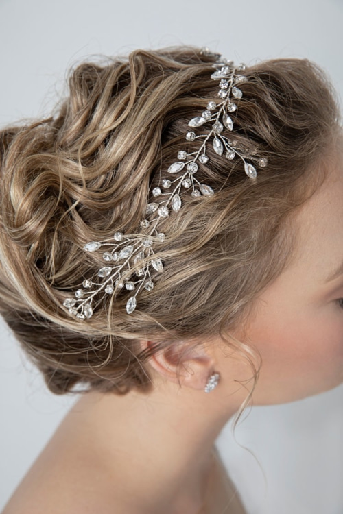 alexa hair accessory silver 1