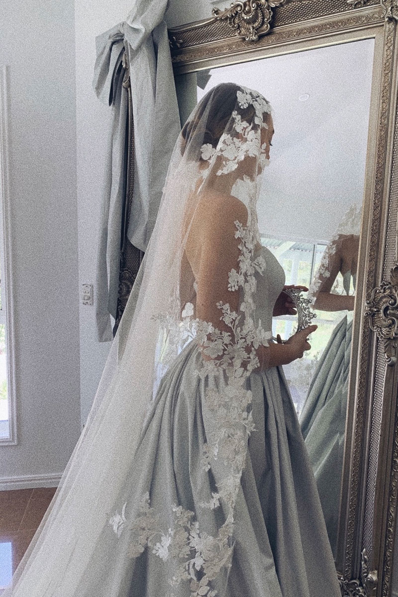 Bridal Veil Eliza from NYC Bride collection